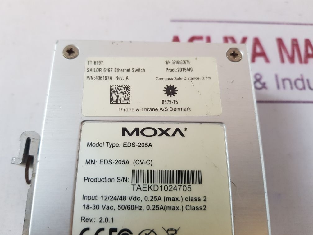 Moxa eds-205a ethernet switch