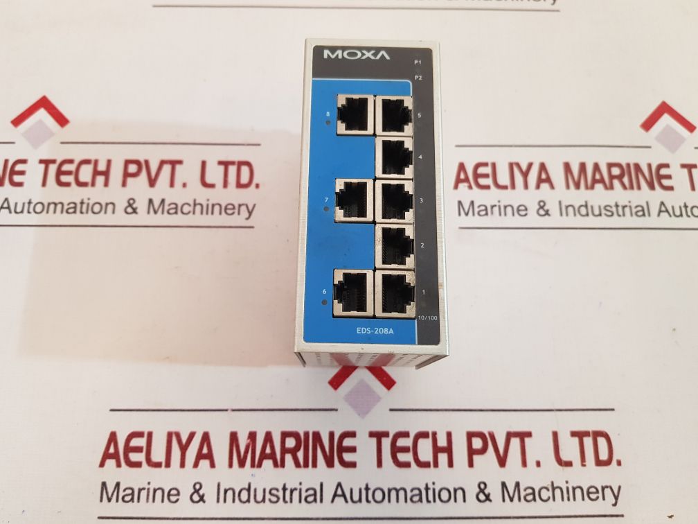 Moxa Eds-208A Ethernet Switch 1201002081024
