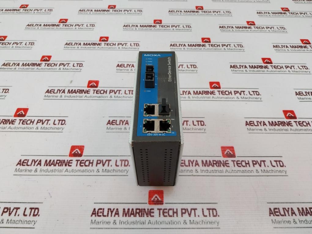 Moxa Eds-305-m-sc Ether Device Switch 1201003050600 Rev. 2.2