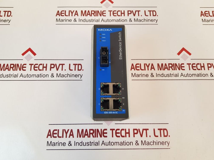 Moxa Eds-305-m-sc Etherdevice Switch Rev. 2.2 1201003052013