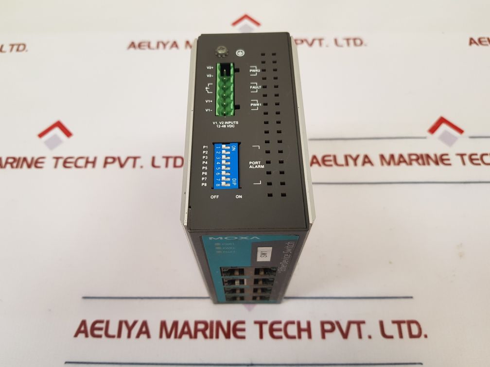 Moxa Eds-308 Rev.: 1.5 Etherdevice Switch 12010030803 Used
