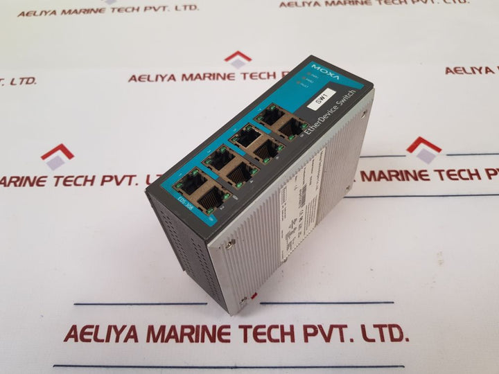Moxa Eds-308 Rev.: 1.5 Etherdevice Switch 12010030803 Used
