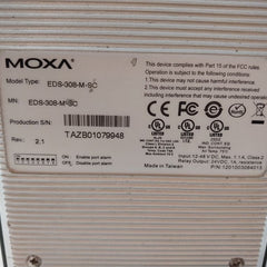 Moxa Eds-308-m-sc Etherdevice Switch