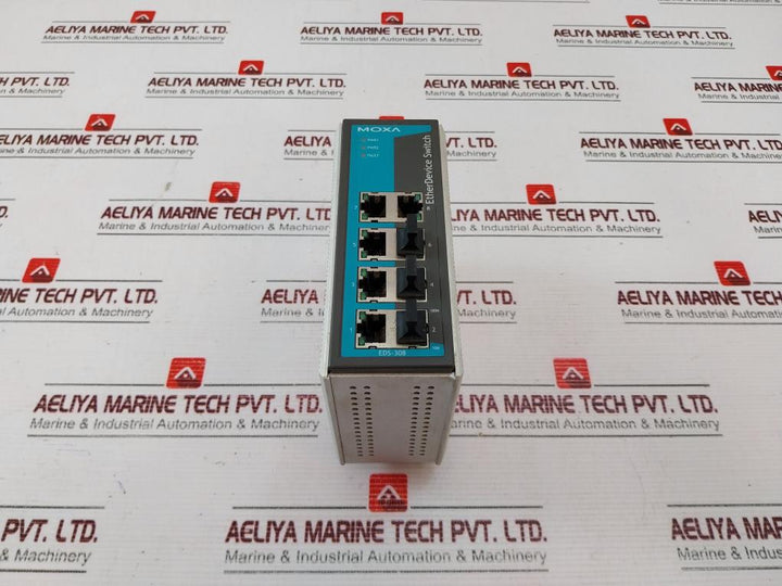 Moxa Eds-308 Ether Device Switch 12010030803 Dc12-48V