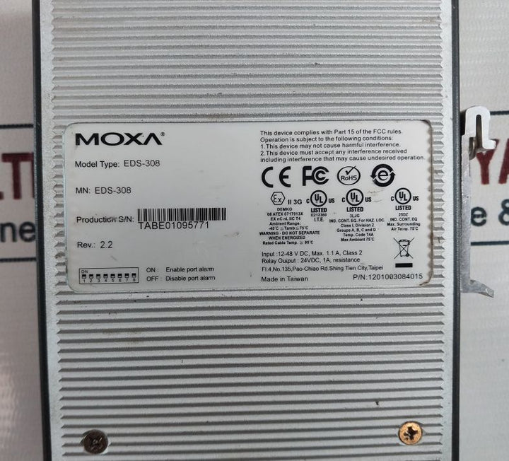 Moxa Eds-308