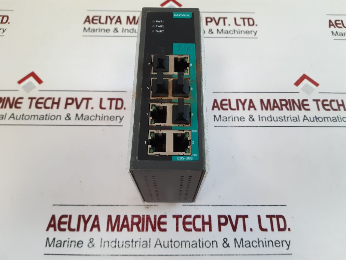 Moxa Eds-308 Rev 2.2.1 Ehternet Switch 3093000000361
