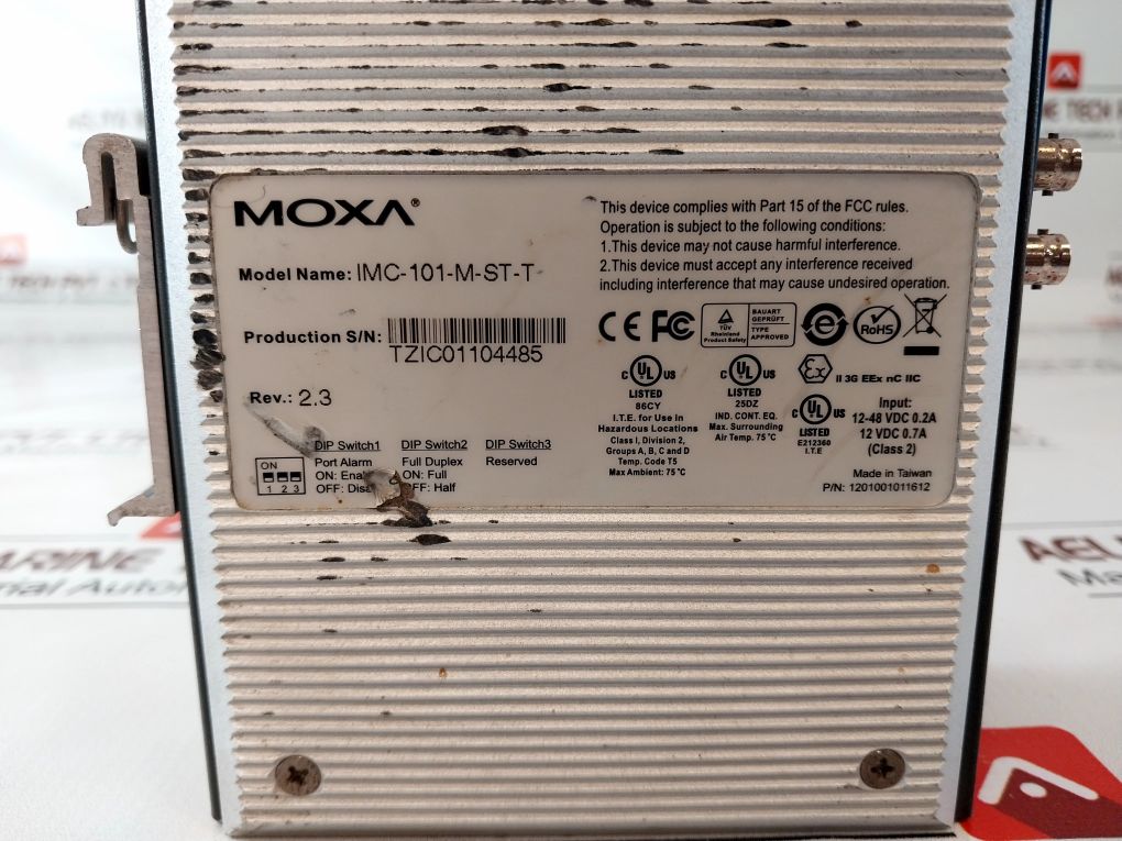 Moxa Imc-101-m-st-t Industrial Media Converter