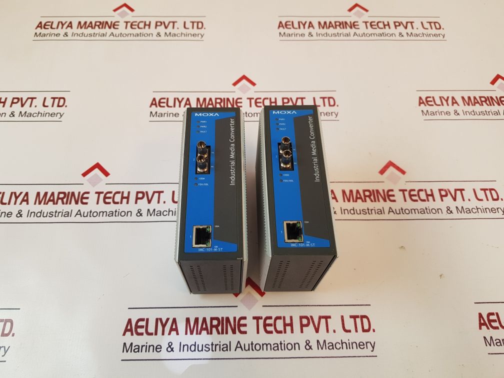 Moxa Imc-101-m-st Rev.2.3 Industrial Media Converter 1201001011613