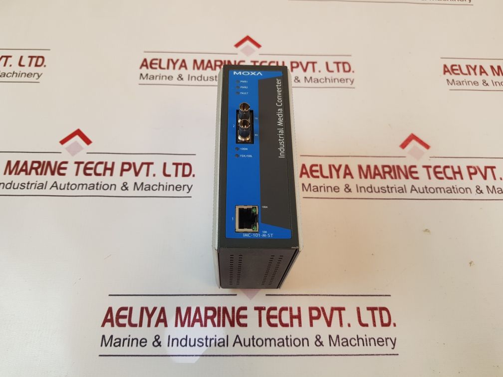 Moxa Imc-101-m-st Rev.2.3 Industrial Media Converter 1201001011613