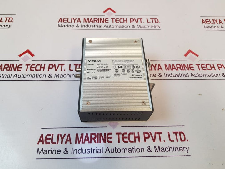 Moxa Imc-101-m-st Rev.2.3 Industrial Media Converter 1201001011613