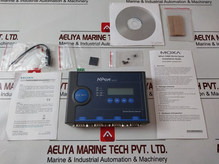 Moxa Nport 5410 4 Port Serial Device Server