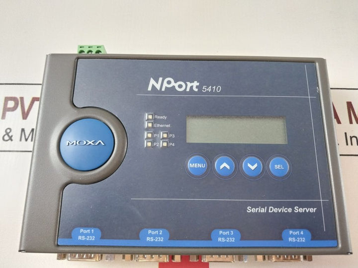 Moxa Nport 5410 4 Port Serial Device Server