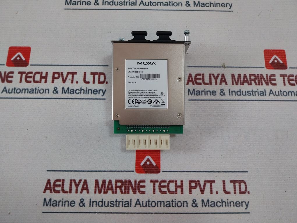 Moxa Pm-7500-2Ssc Fast Ethernet Module