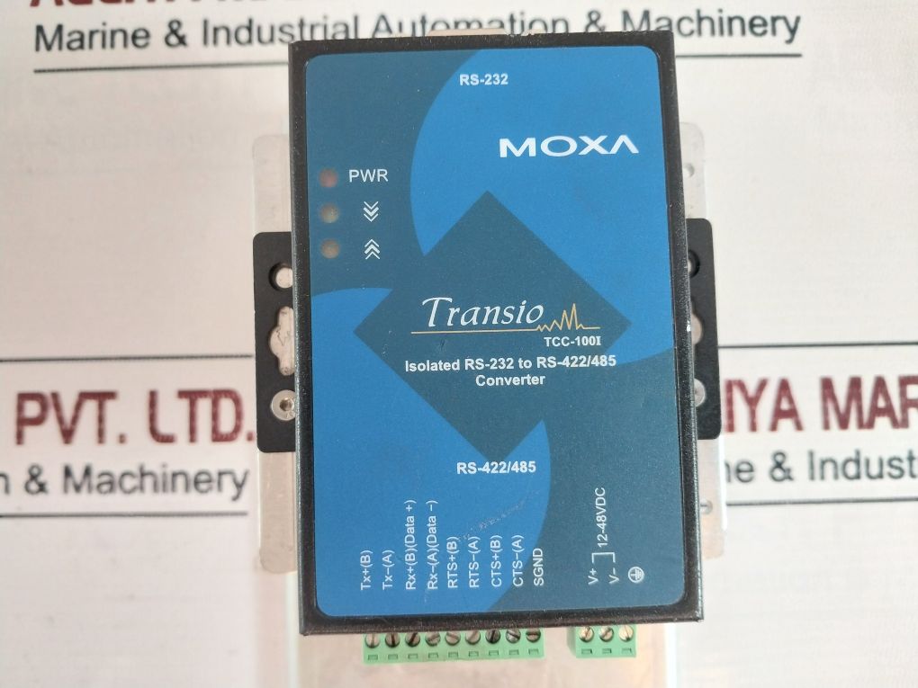 Moxa Tcc-100I Industial Converter 12-48Vdc
