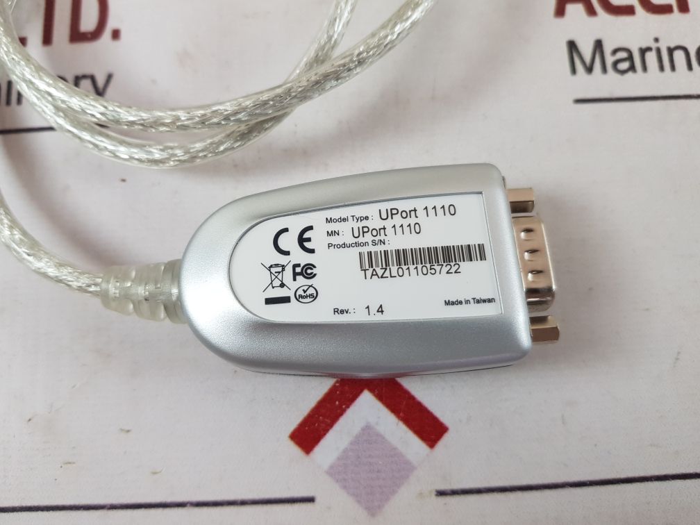 Moxa Uport 1110 V1.4 Rs-232 Usb-to-serial Converter