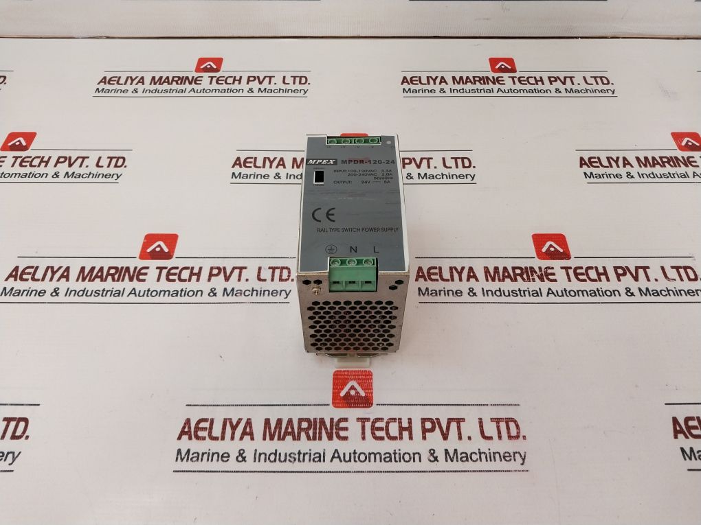 Mpex Mpdr-120-24 Switch Power Supply 100-120 Vac 3.3A
