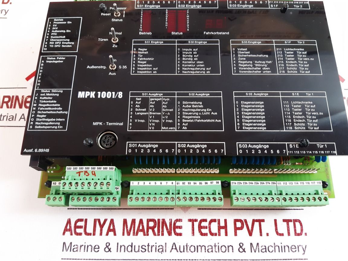 Mpk 1001/8 Elevator Control Gk050-v3