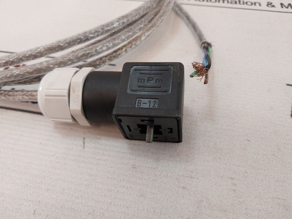 Mpm B-12 10/250 Solenoid Valve Connector