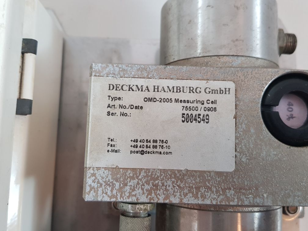 Deckma Hamburg Omd-2005 Bilge Alarm Oil Content Meter