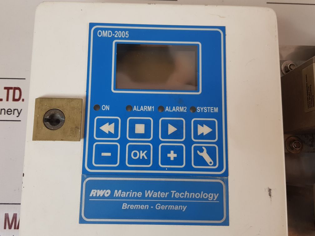 Deckma Hamburg Omd-2005 Bilge Alarm Oil Content Meter