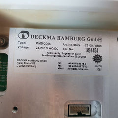 Deckma Hamburg Omd-2005 Bilge Alarm Oil Content Meter