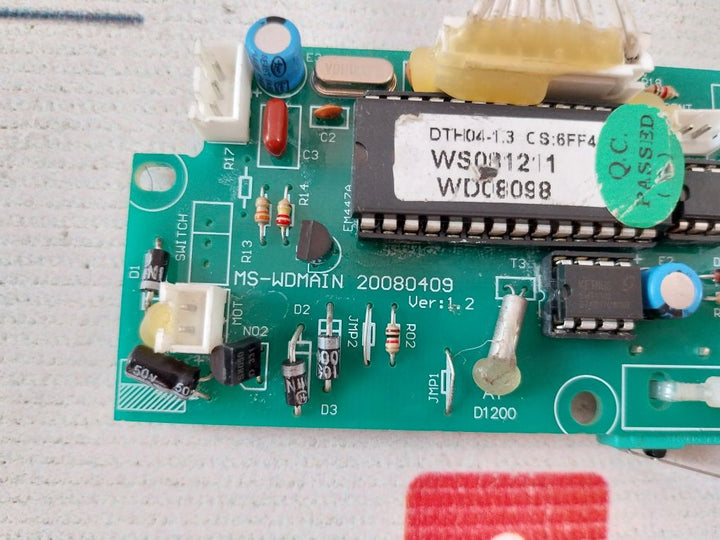 Ms-wdmain 20080409 Ver: 1.2 Pcb Card