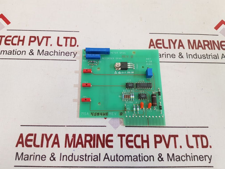 Msa 494930 Pcb Card