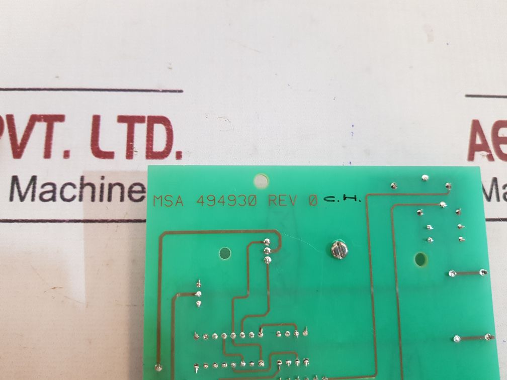 Msa 494930 Pcb Card