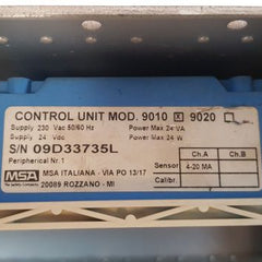 Msa Italiana 9010 Gas Detector Control Unit