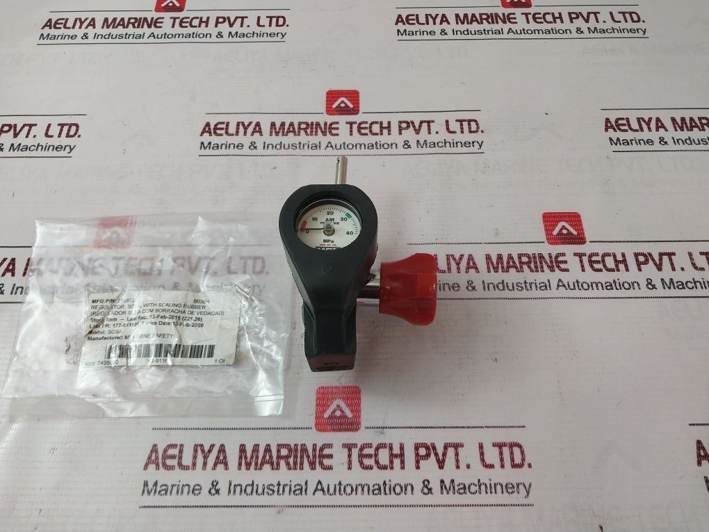 Msa M18X1.5 Air 0-40 Mpa Pressure Regulator Scba Sealing Rubber