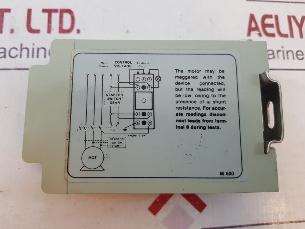 Marine safe electronics m-600 insulation fault relay m-220