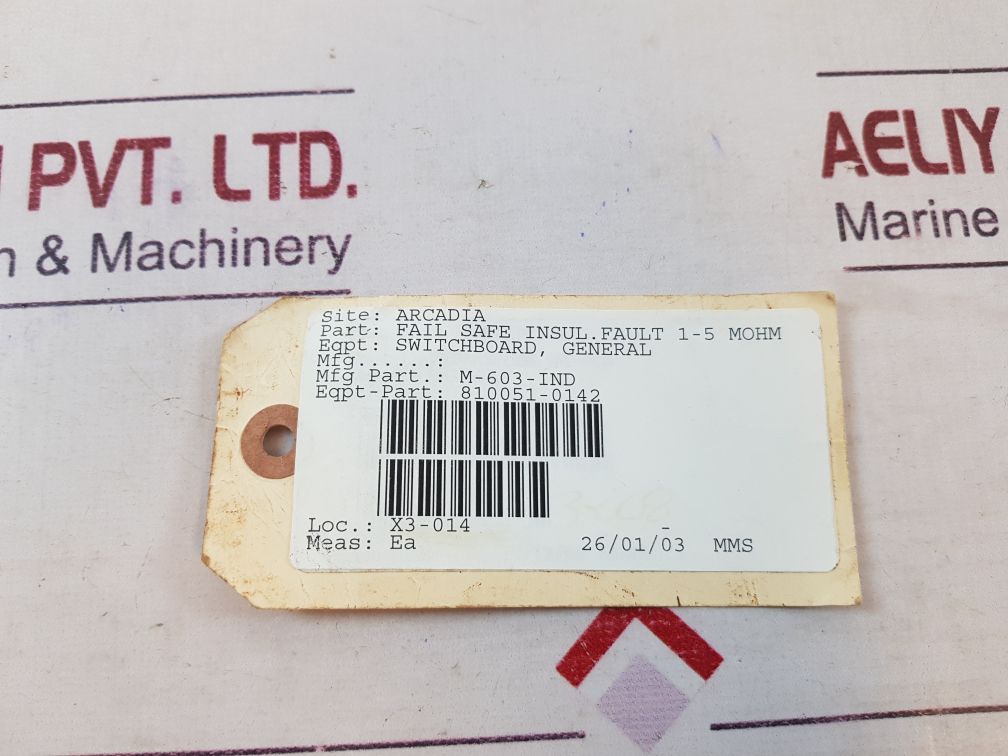 Marine safe electronics m-600 insulation fault relay m-220