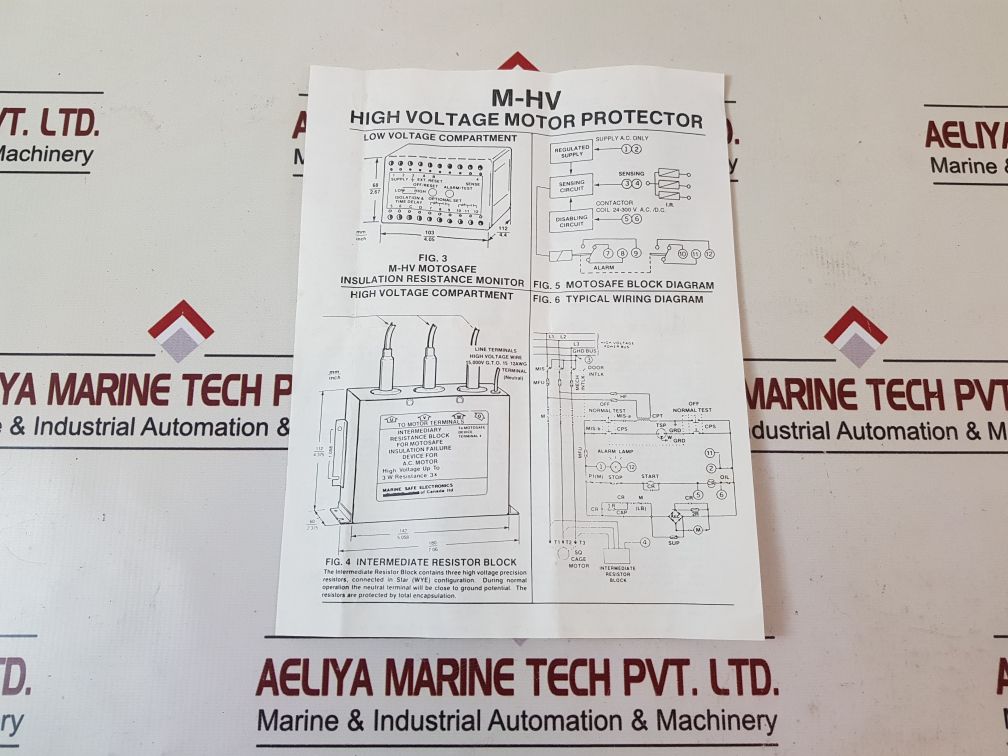 Mse Of Canada Mhv-6600 Insulation Fault Detector