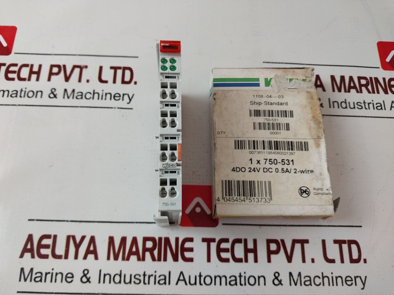 Wago 750-531 4-channel Output Module 1108--04----03