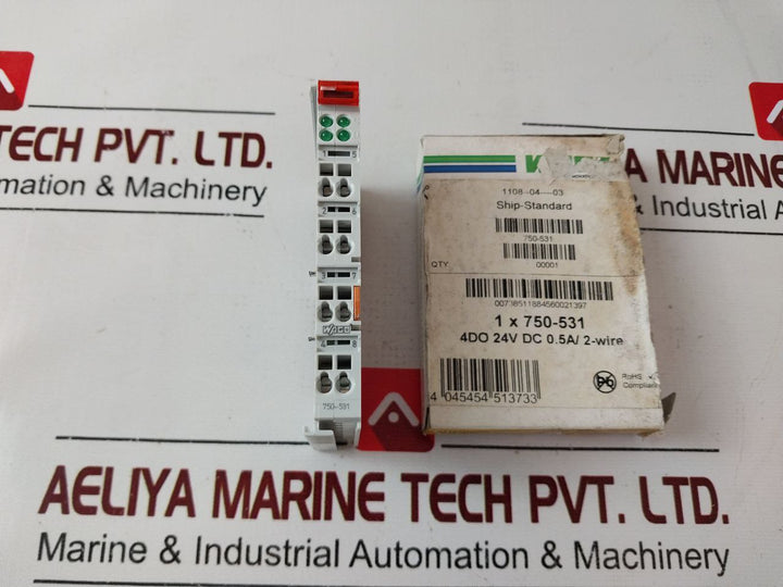 Wago 750-531 4-channel Output Module 1108--04----03