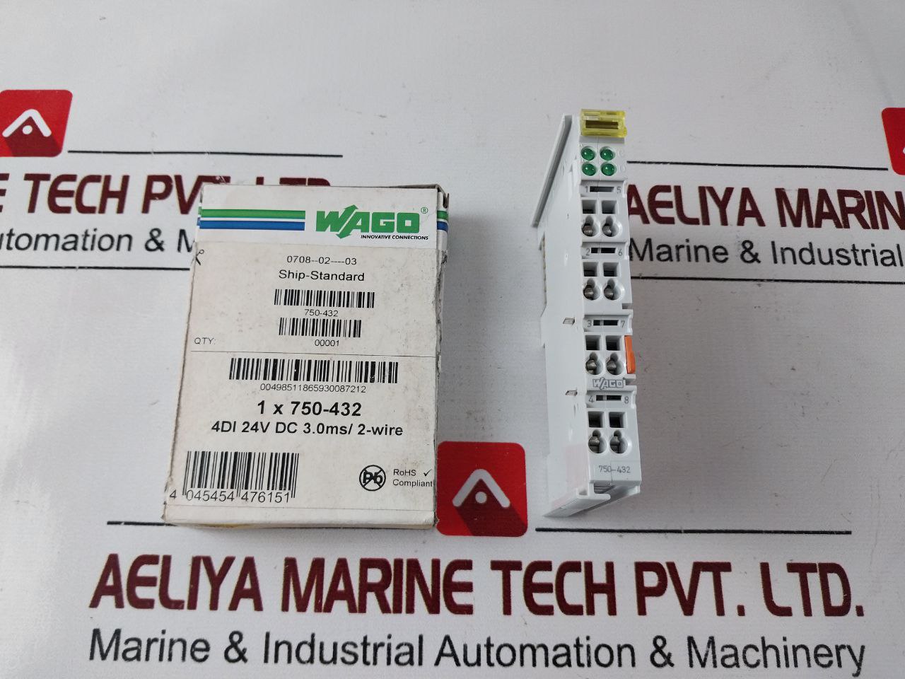 Wago 750-432 Input Module 0708--02----03