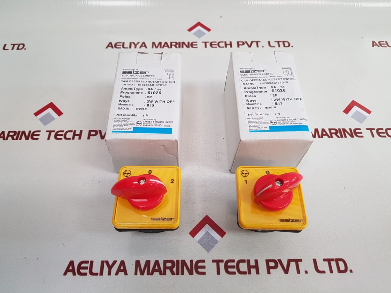 Salzer 6A-s6-61026-b13-tdyr Rotary Switch