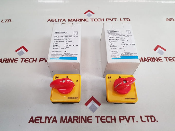 Salzer 6A-s6-61026-b13-tdyr Rotary Switch