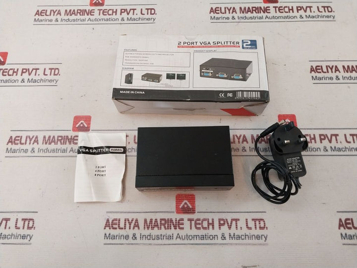 Mt-viki Mt-3502 2 Port Powered Vga Splitter Hr-789