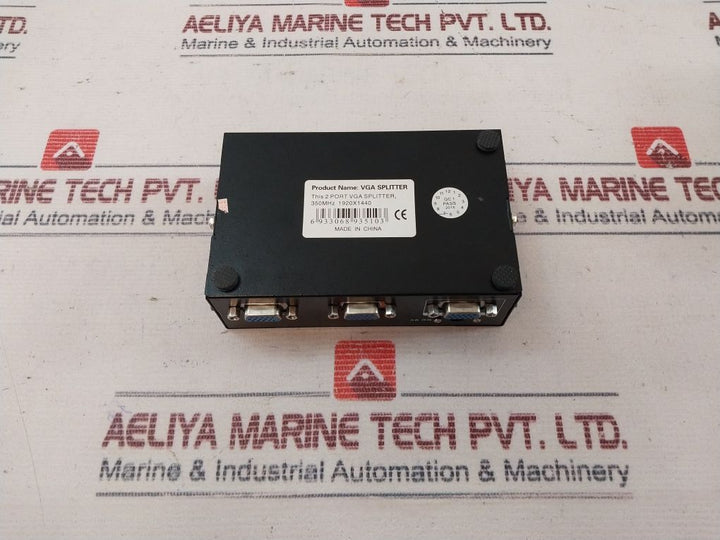 Mt-viki Mt-3502 2 Port Powered Vga Splitter Hr-789
