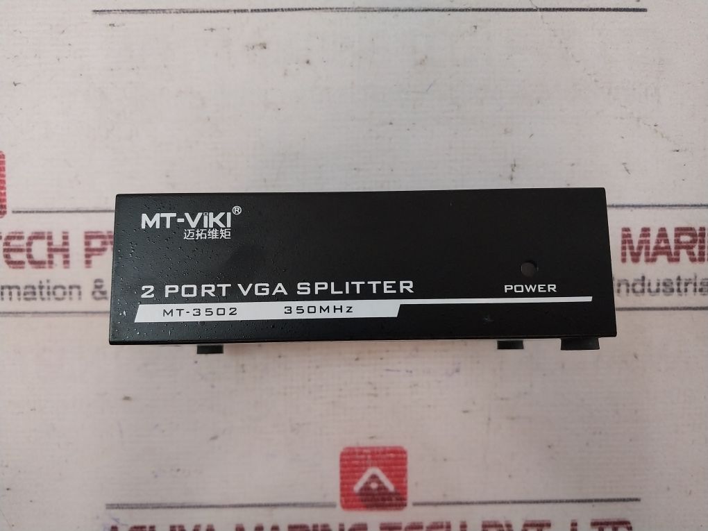 Mt-viki Mt-3502 2 Port Powered Vga Splitter Hr-789