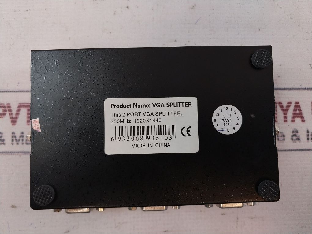 Mt-viki Mt-3502 2 Port Powered Vga Splitter Hr-789