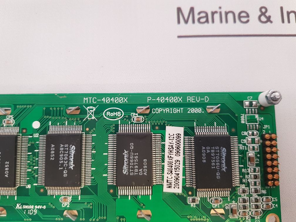 Mtc-40400X P-40400X Character Lcd Display