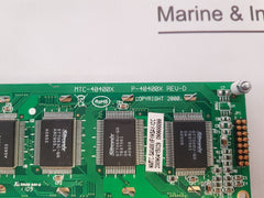 Mtc-40400X P-40400X Character Lcd Display