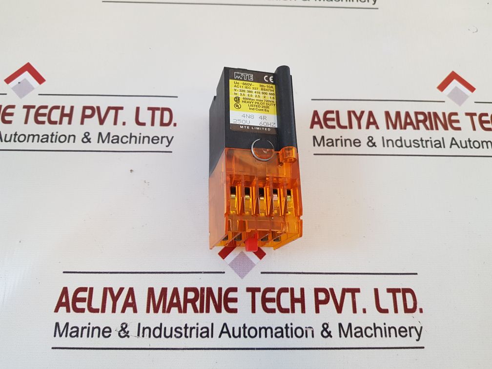 Mte 4N8 4R Relay 250V 60Hz
