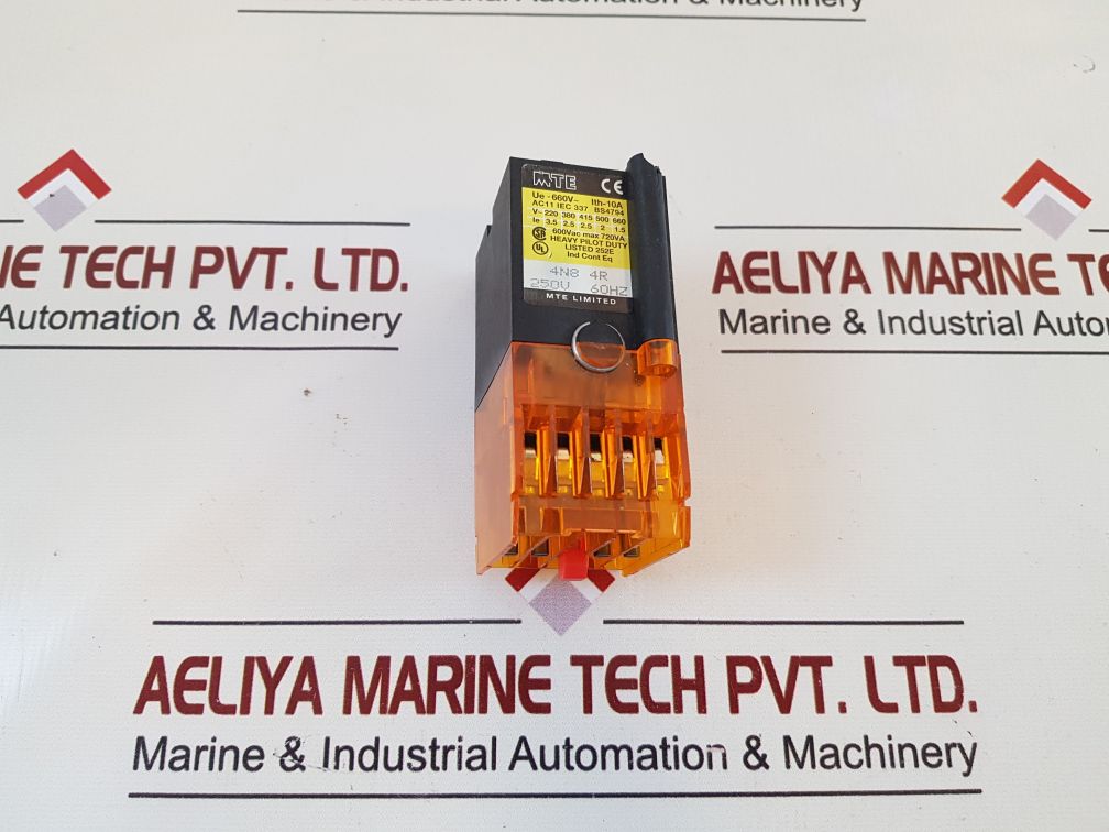 Mte 4N8 4R Relay 250V,60Hz 