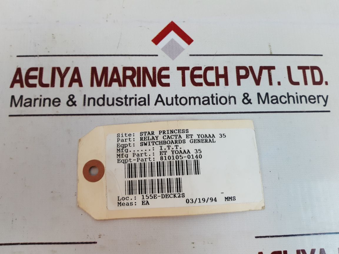 Mti Cacta-et Relay Cacta Et Yoaaa 35