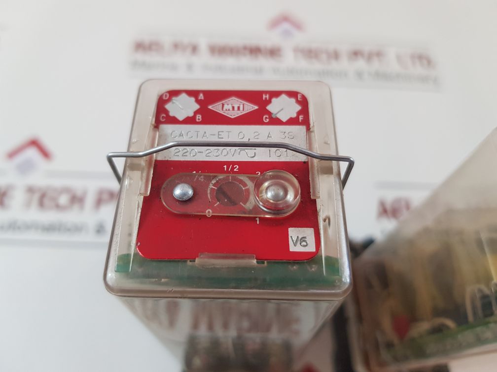 Mti Cacta-et Time Delay Relay 3S With Base
