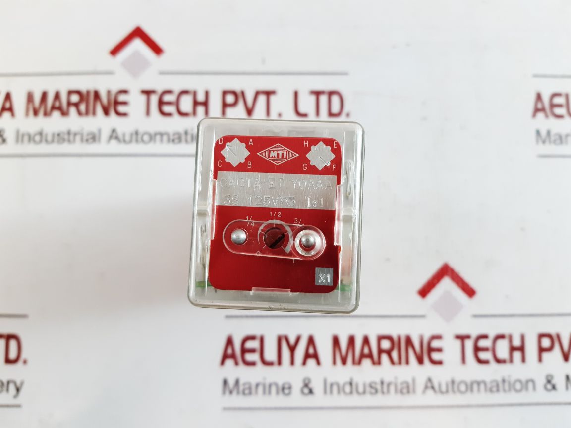 Mti Cacta-et Yoaaa 3S Time Delay Relay 