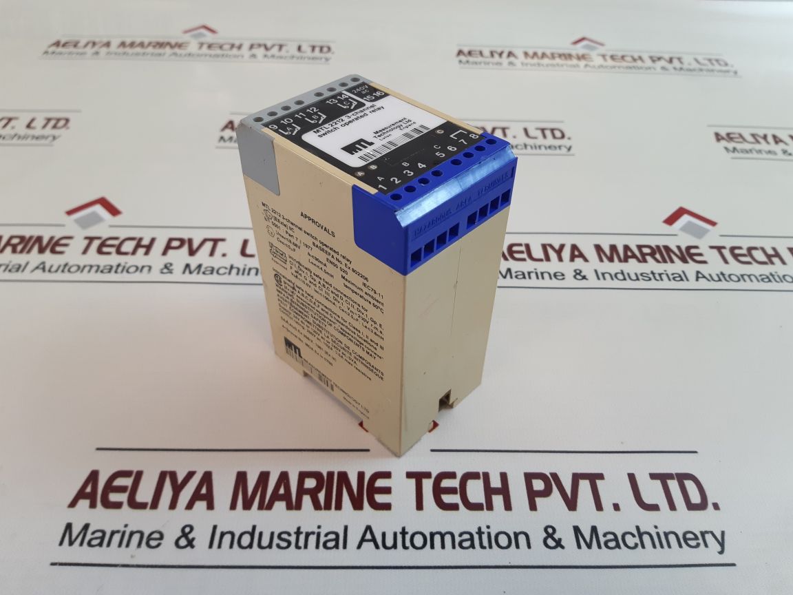 Measurement Technology 2212 3-channel Switch Operated Relay Ex 802206